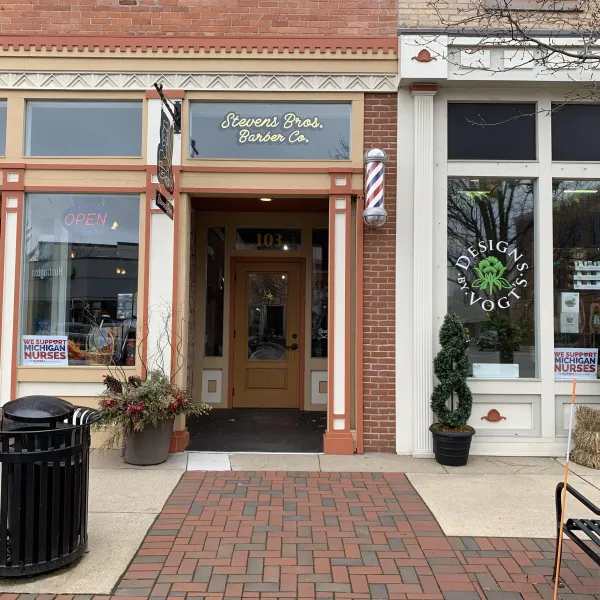 Business w/ MNA Sign in window